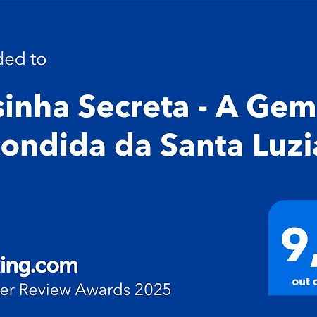 شقة Casinha Secreta - A Gema Escondida Da Santa Luzia سانتا لوزيا المظهر الخارجي الصورة